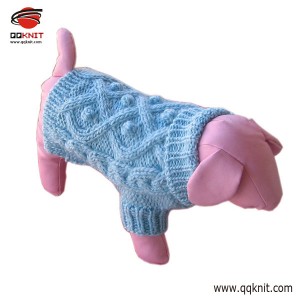कुत्ते बुना हुआ स्वेटर निर्माता पालतू कपड़े आपूर्तिकर्ता |QQKNIT