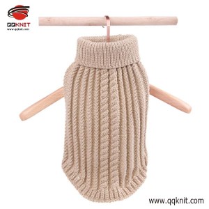 Knitted Dog Sweater Factory Direct OEM Pet Jumper| QQKNIT