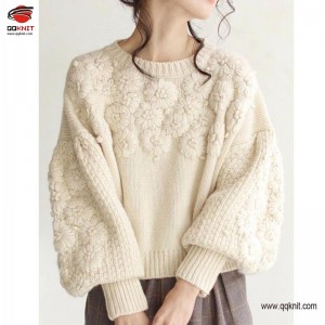 Custom sweater knit crochet manufacturer|QQKNIT