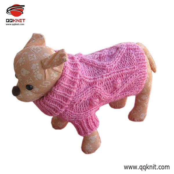 Wholesale Hand Knitted Dog Sweaters - Free knit pattern dog sweater small pet coats|QQKNIT  – Qian Qian Featured Image