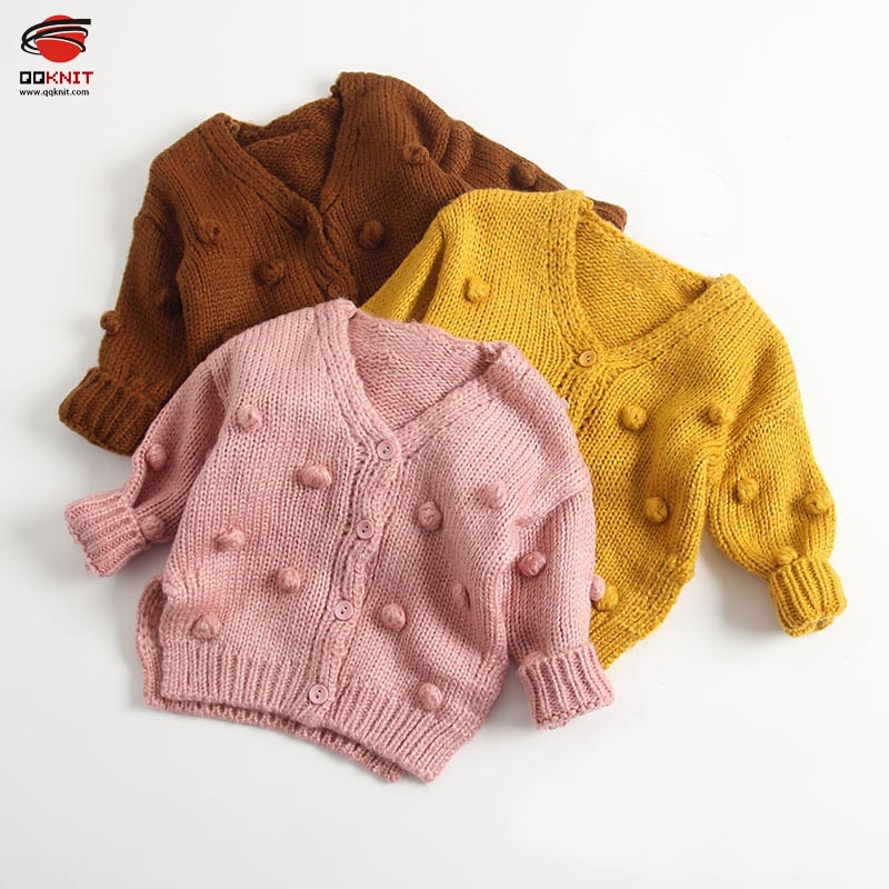 Factory Cheap Hot Hand Knitted Baby Sweater Sets - Hand knitted baby sweaters for sale kids cardigans|QQKNIT – Qian Qian