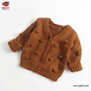 Pulls bébé tricotés à la main à vendre cardigans enfants | QQKNIT