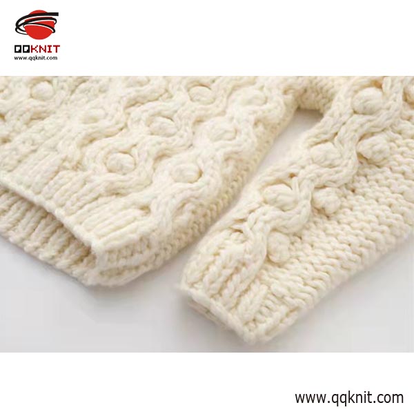 2022 China New Design Hand Knit Womens Sweaters - Women Knit Sweater Zipper Cardigan|QQKNIT – Qian Qian