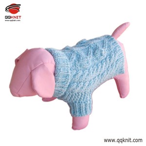 Custom dog crochet sweater knitting pattern pet jumper | QQKNIT