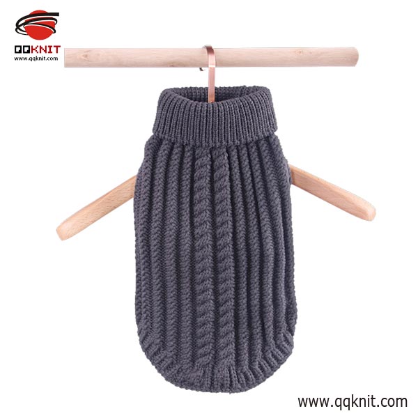 Popular Design for Crochet Dog Sweater - Knitted Dog Sweater Factory Direct OEM Pet Jumper| QQKNIT – Qian Qian Featured Image