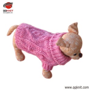मोफत विणणे नमुना कुत्रा स्वेटर लहान पाळीव प्राणी कोट |QQKNIT