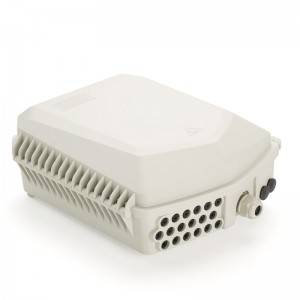 Dustproof Fiber Optic Splice Closure 24 Core QF-KSW-16A Outdoor Cable Distribution Box