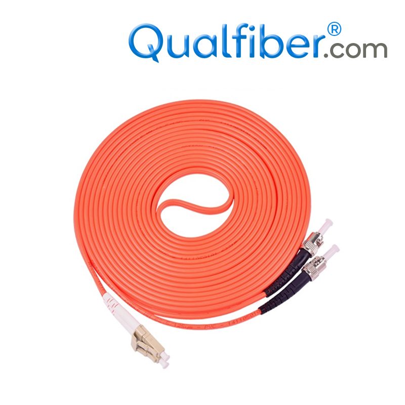 ST-LC Duplex Fiber Optic Patch Cord