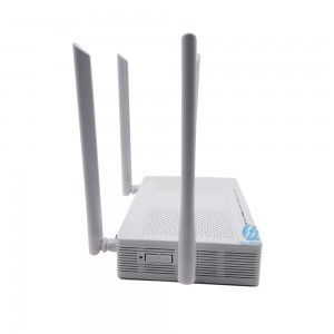 XPON 4GE LAN Ports 1200AC WiFi with 2 POTS for Telephone