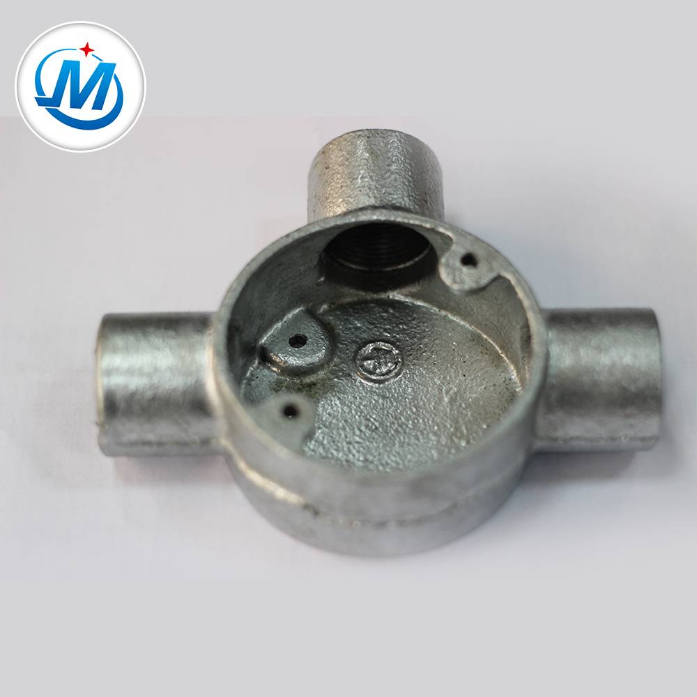 Good Wholesale Vendors Pipe Fittings Bellows Expansion Joint - BV Certification 100% Pressure Test Malleable Iron Metal Conduit Junction Box – Jinmai Casting