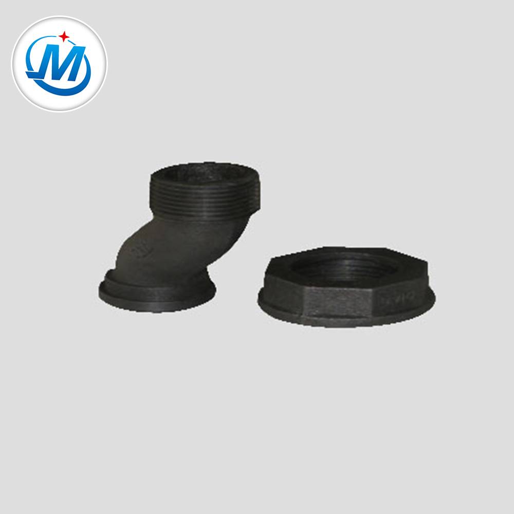 ISO 9001 Certificate High Quality Banded Iron Gas Fitting