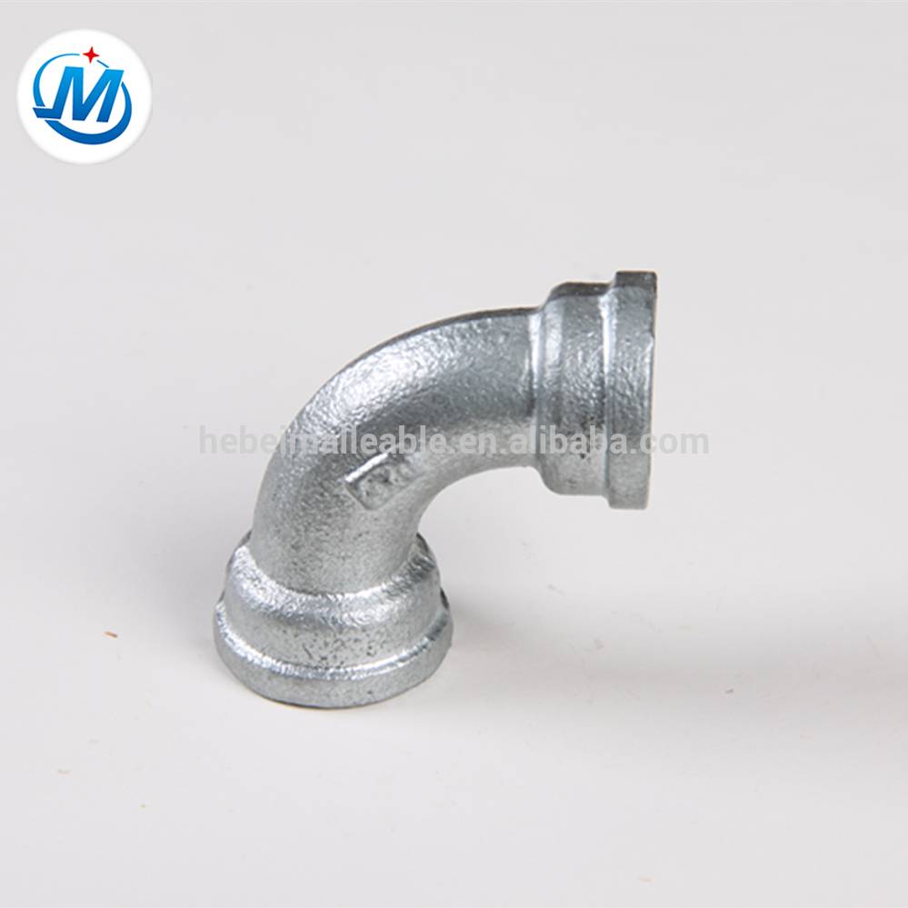 shijiazhuang galvanized plumbing pipe fitting 90 degree female bends