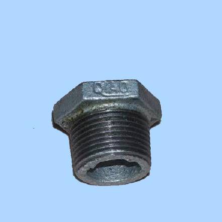 Discount Price O-ring Hose End Fitting - Hot Dipped Galvanized Casting Iron Pipe Fitting Hexagon Bushing pipe fitting – Jinmai Casting