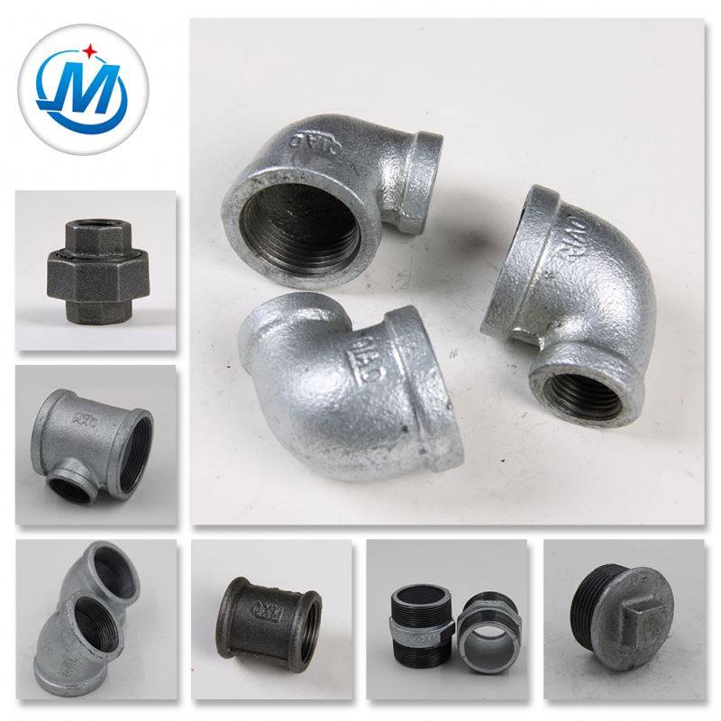 g.i galvanized malleable iron pipe cast iron fittings