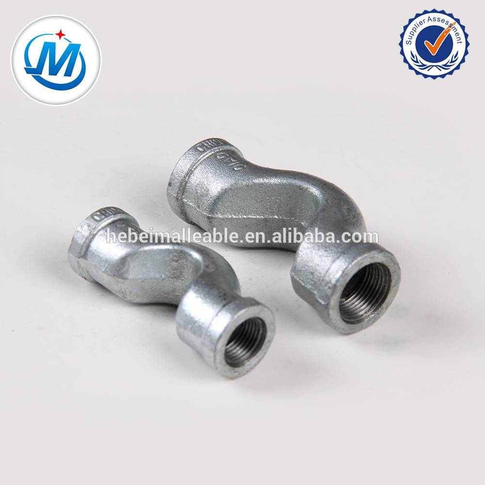 Low MOQ for Bras Pipe Fitting - Malleable Iron Pipe Fittings Crossover 85 – Jinmai Casting