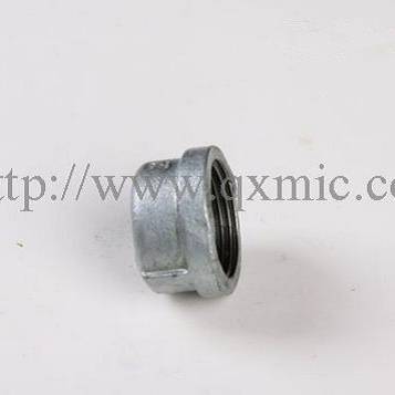 water malleable iron pipe fitting casting cap pipe fitting