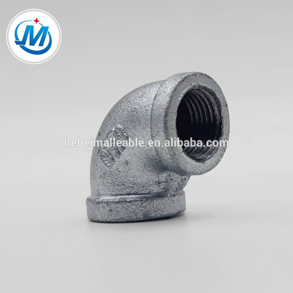 High definition Iron Pipe Bend - galvanized ANSI threading steel pipe fittings – Jinmai Casting