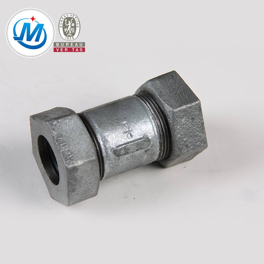 Manufacturer for Pipe Joint Union Fittings - hebei QIAO 6" DIN GI malleable iron pipe pipe fitting plumbing ICC – Jinmai Casting