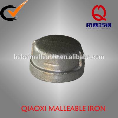 hebei DIN standard malleable iron pipe fitting cap
