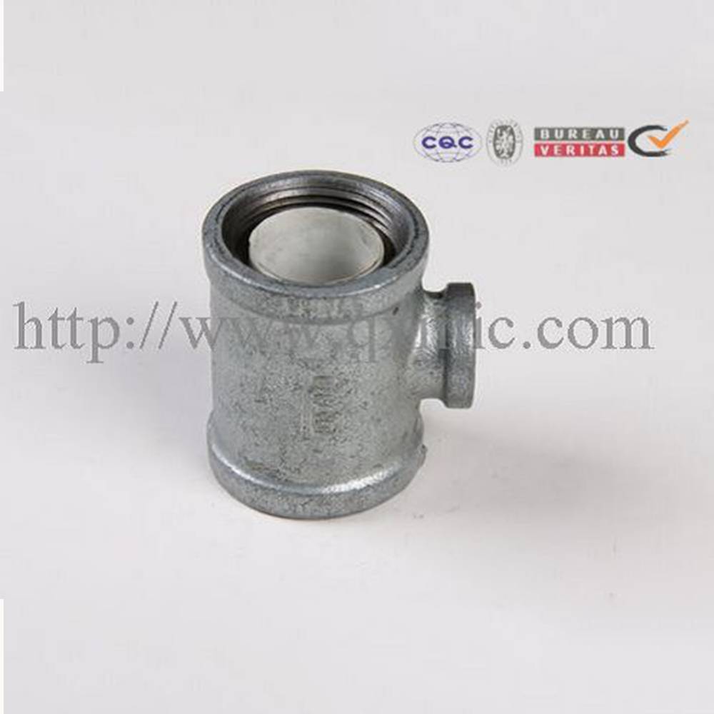 Pipe Fitting 3"NPT Electrical Galvanized Lining Plastic Tee