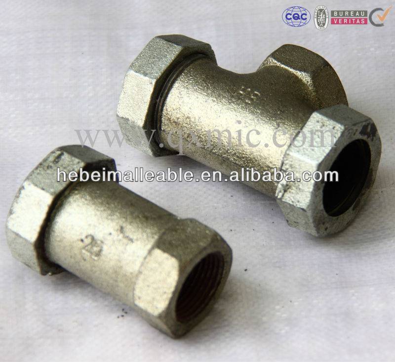 3/4" NPT standard cast iron pipe fitting quick connect Tees