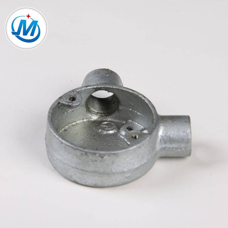 Passed BV Test For Water Connect Malleable Iron Junction Box 2 Way