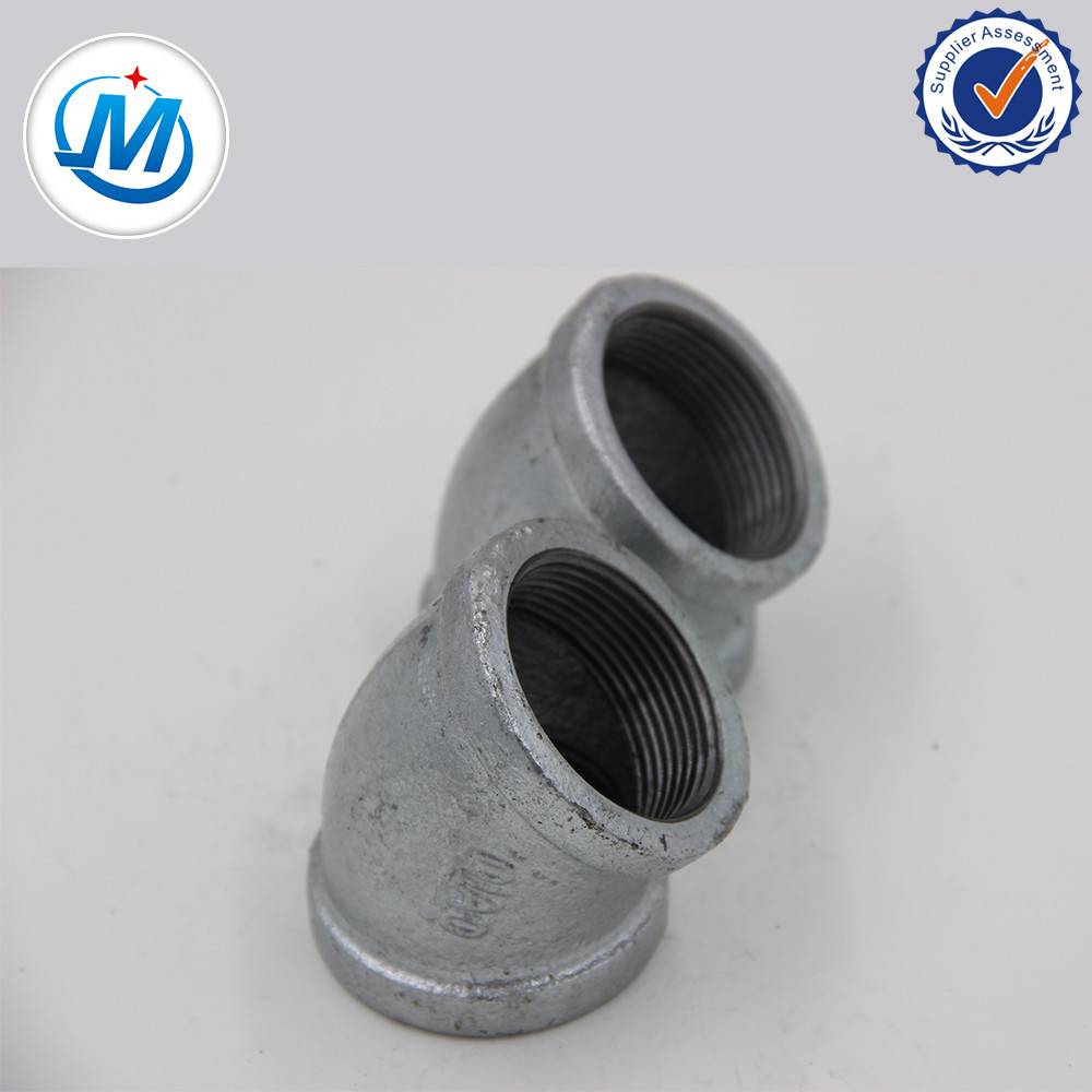 Wholesale Discount way Cross Pipe Fitting - cast iron pipe fittings test baseball batting ms pipe elbow 45 degree dimensions – Jinmai Casting