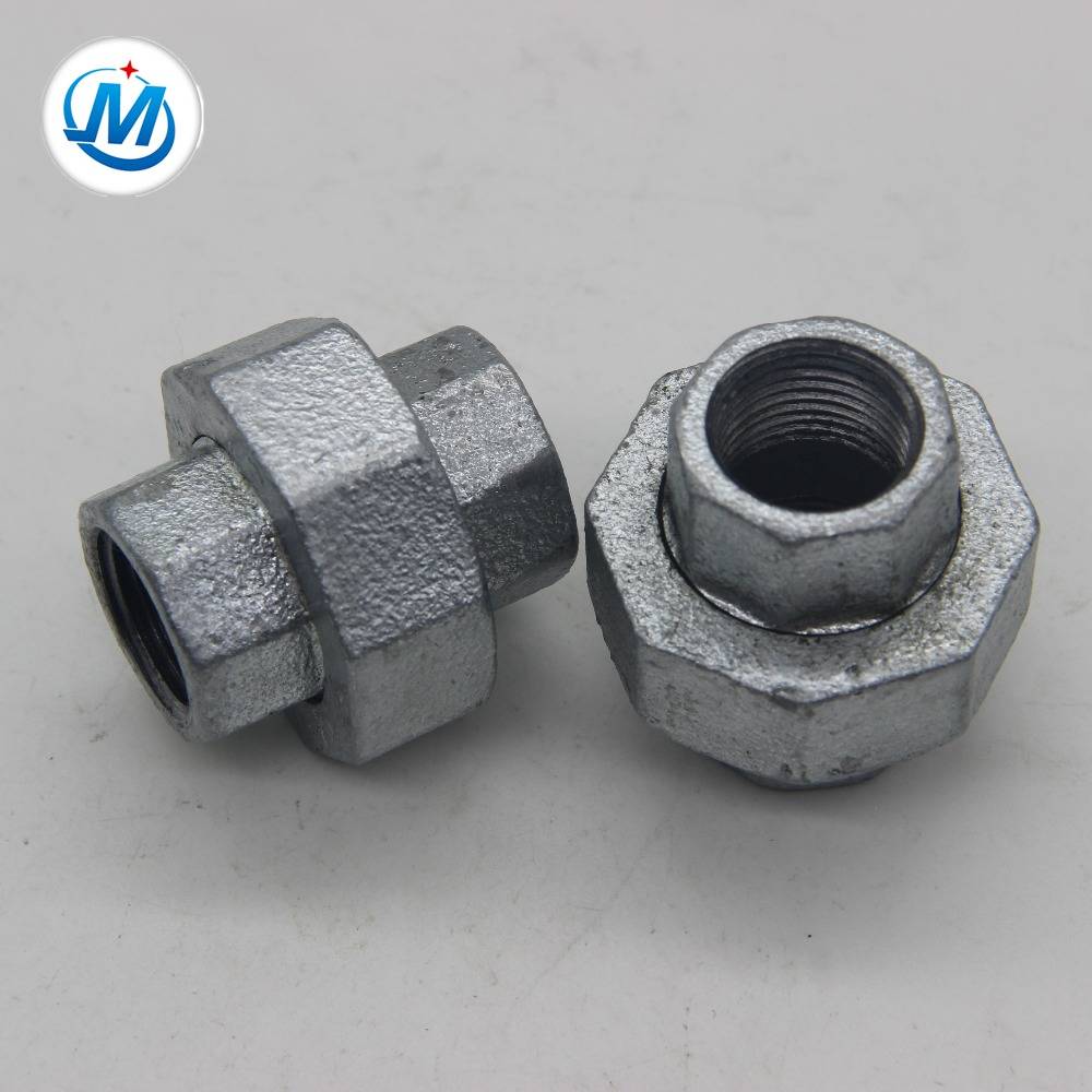 unik pipe fittings concial joint iron to iron union