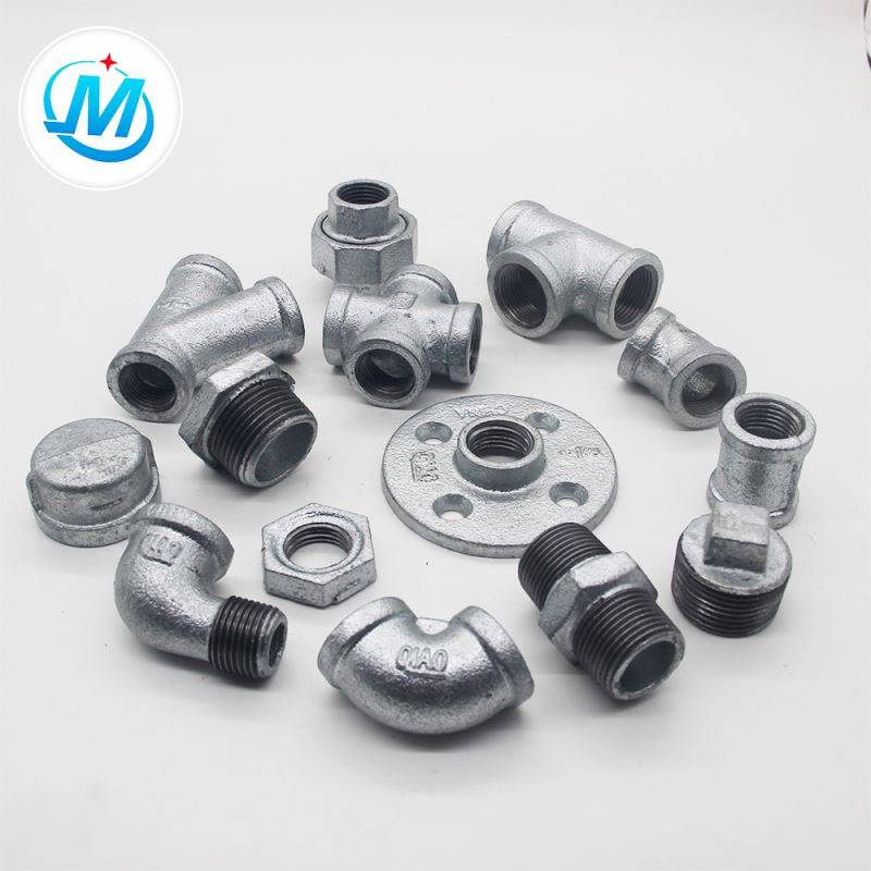 OEM Customized Large Diameter Drain Pipe - cheapest din malleable iron pipe fittings – Jinmai Casting