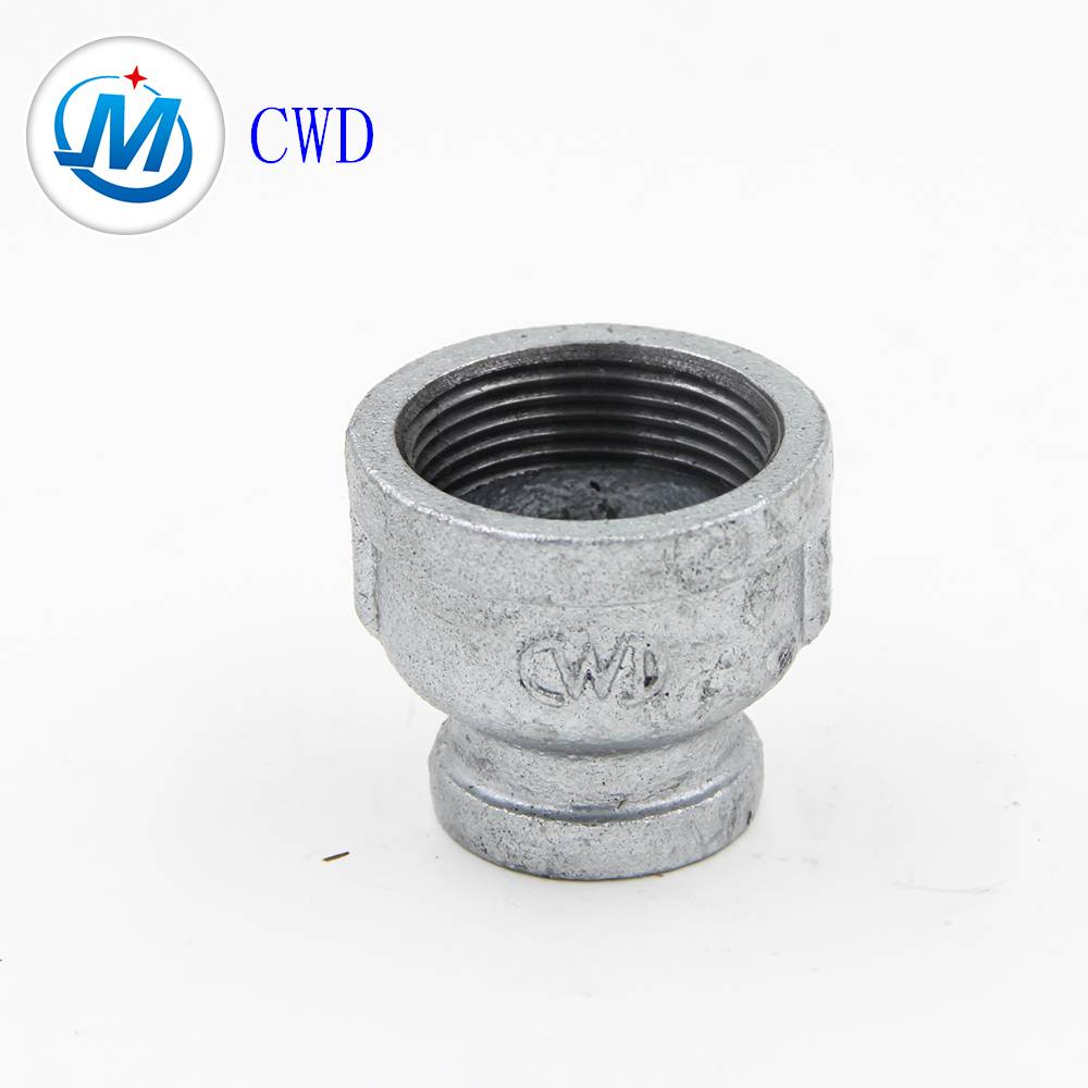 electrical galvanized socket banded reducing with ribs