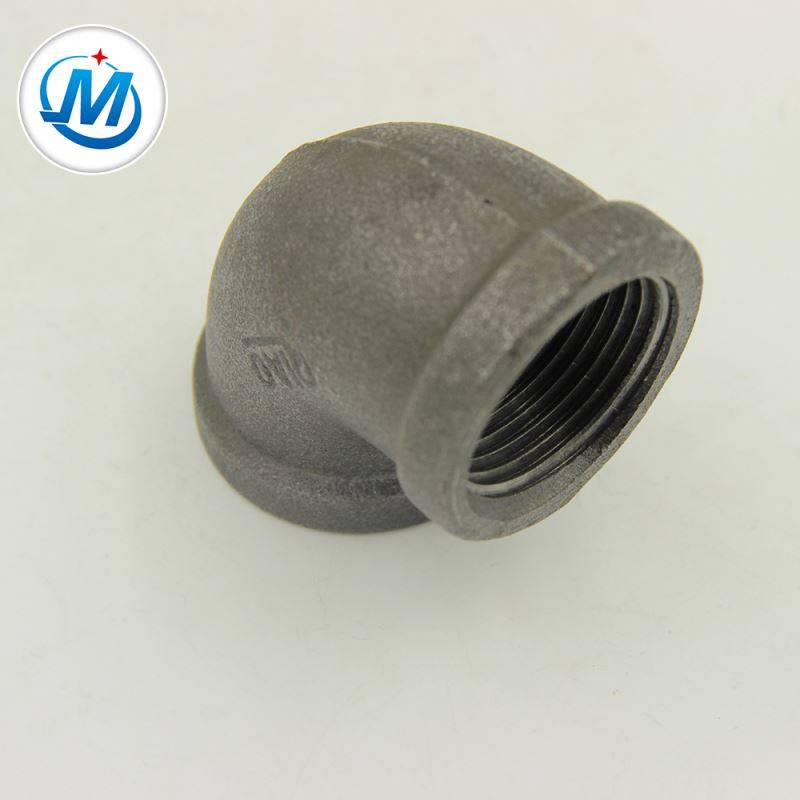 Fast Delivery, Black Surface Malleable Iron Pipe Fittings Elbow