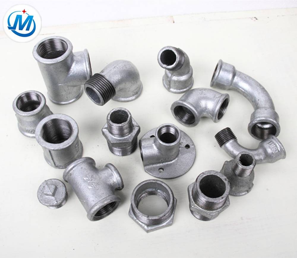 Malleable Iron Pipe Fitting Casting Parts Oem With Top Quality