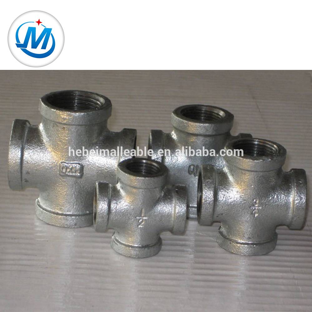 Online Exporter Tube Clamp Fitting - High Quality NPT Thread Black Malleable Iron Pipe Fittings – Jinmai Casting