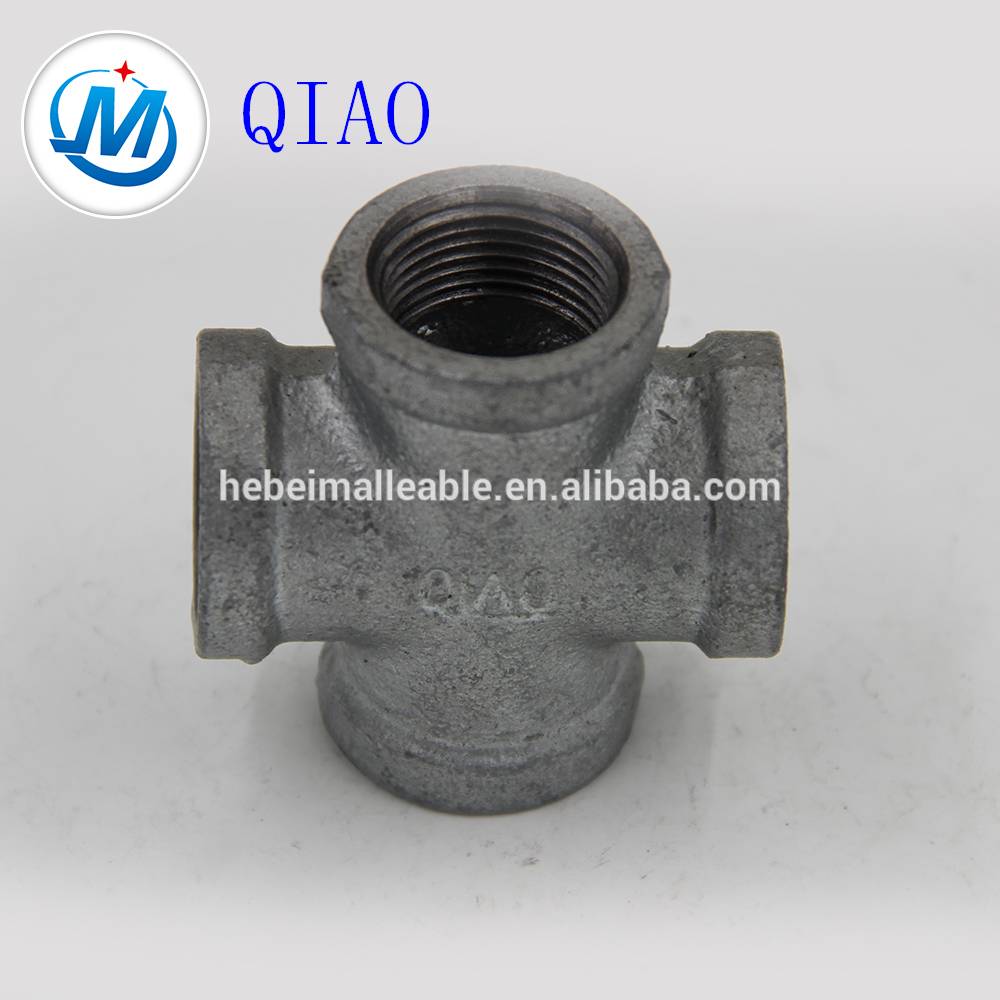 Manufacturer for Pipe Joint Union Fittings - QIAO DIN standard Good quality pipe fittings cross – Jinmai Casting