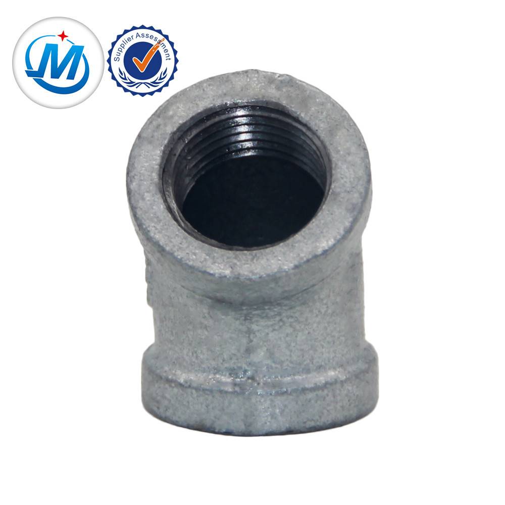 china sell the gi pipe fitting bend 45 degree elbow pluming