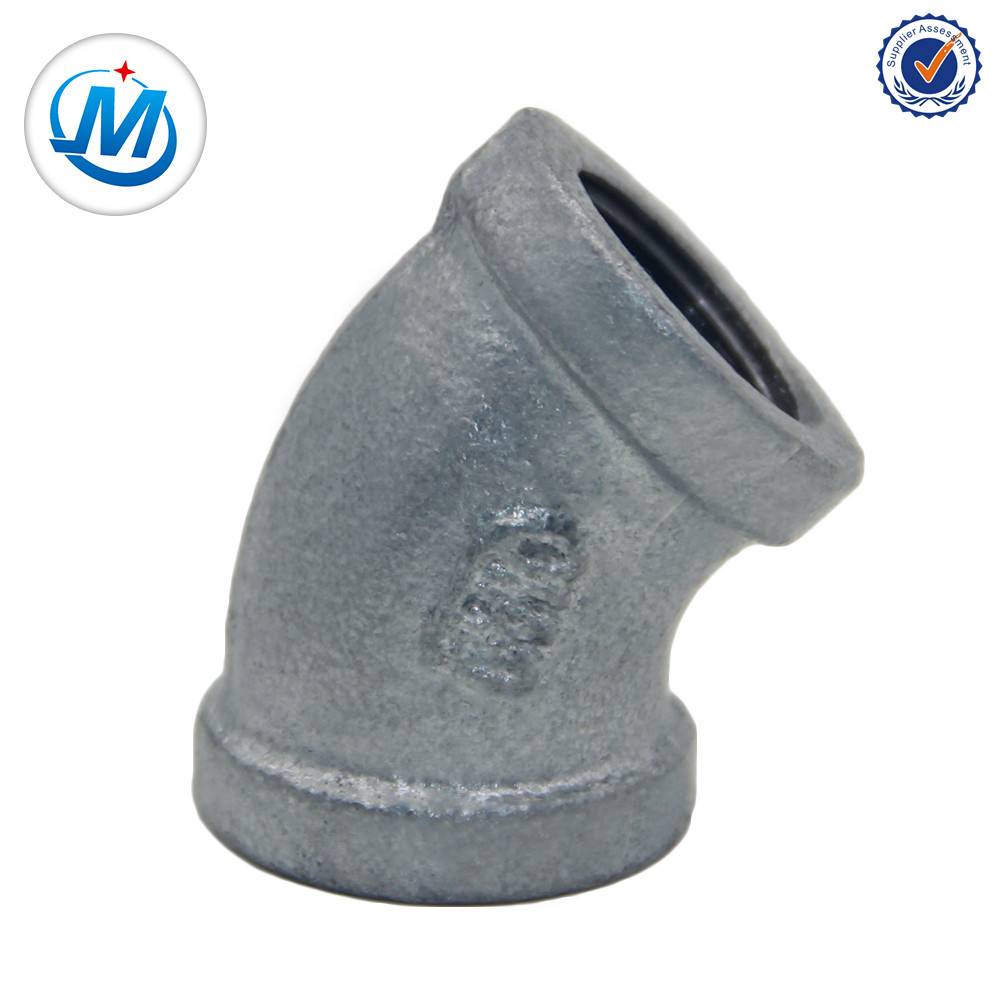 Factory Supply Stainless Steel Pipe Fittings Food Grade - 120 Elbow Malleable Iron Pipe Fittings,Cast Iron,Pipe Fittings Product – Jinmai Casting