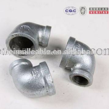 Competitive Price for Carbon Steel Long Short Nipple - Galvanized/Black Malleable Iron Pipe Fitting Reducing Elbow – Jinmai Casting
