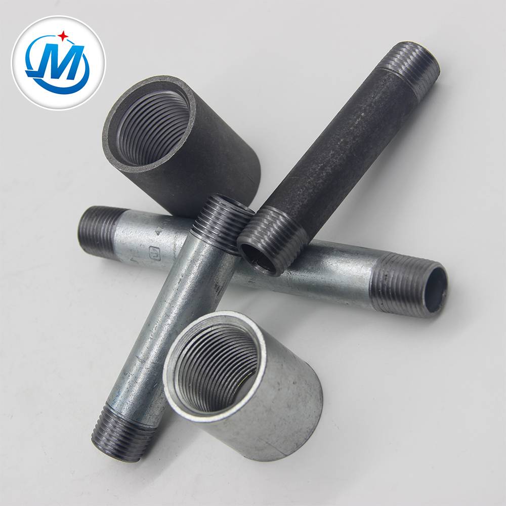 carbon steel coupling and pipe nipple