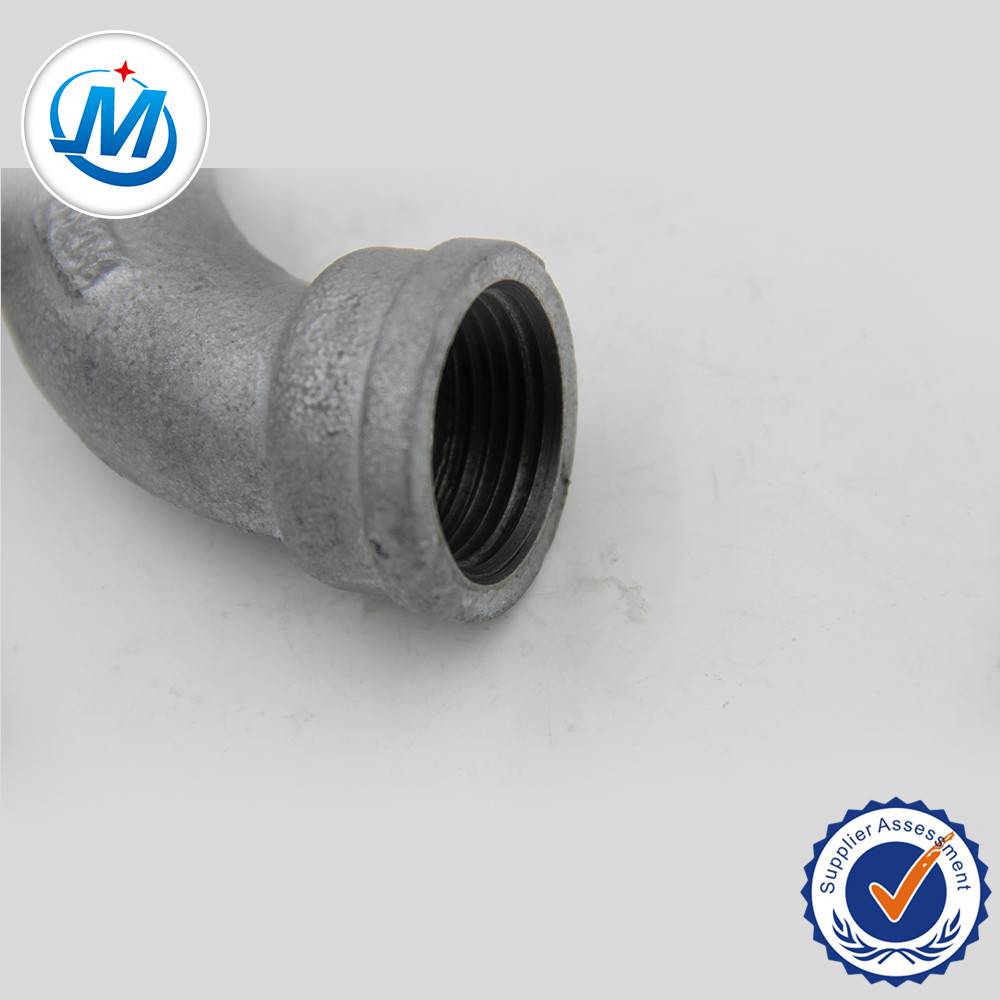 Low MOQ for Pipe Fittings Union Tee Elbow Cross - QIAO brand plain malleable iron pipe fifting – Jinmai Casting
