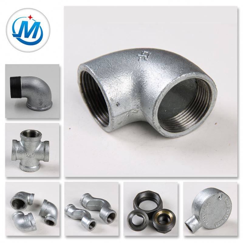 Top Quality Galvanized Pipe Flange - Strong Production Capacity Water Supply Malleable Casting Malleable Iron Pipe Fitting Products – Jinmai Casting