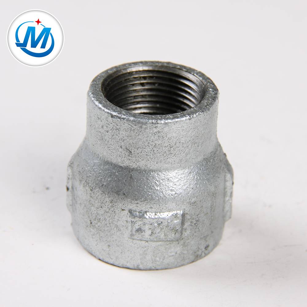 Lowest Price for Male Female Flange Coupling - female black galvanized cast iron reducing socket – Jinmai Casting