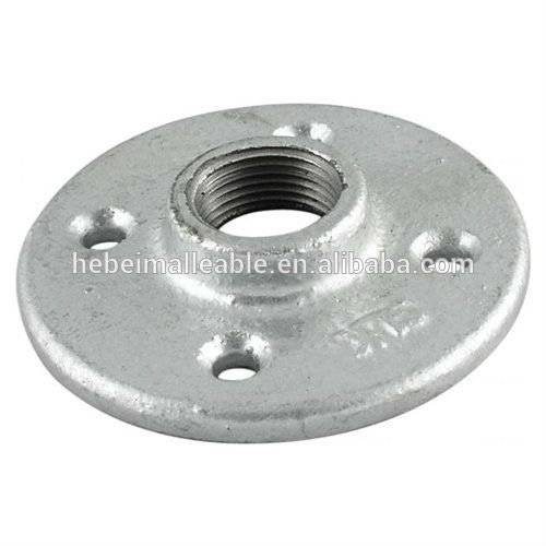 China wholesale Pipe Fitting Tools Name - BS standard 321 galvanized malleable cast iron flange with 4 bolt holes – Jinmai Casting