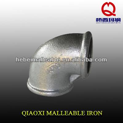 1/2" DIN standard cast iron fitting conduit elbow