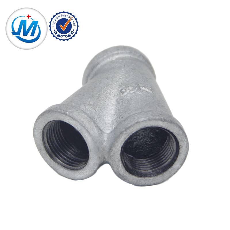 Best used in oil malleable iron casted pipe fitting Y branche 45degree