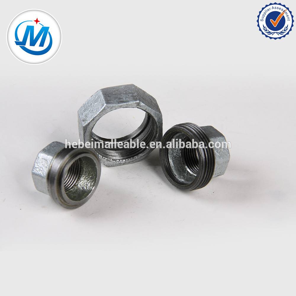 CWD Brand Malleable Iron pipe fitting Flat Seat Union