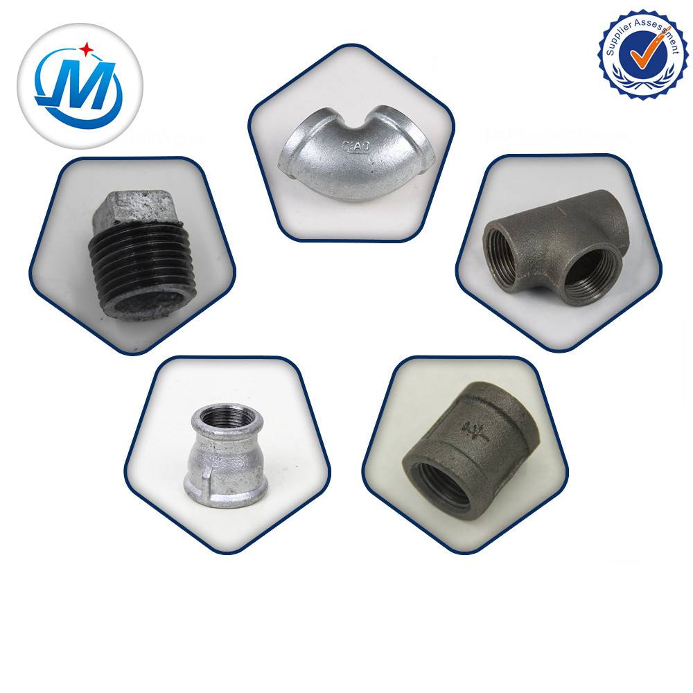 100% Original Pipe Fittings Union Connector - malleable iron pipe fittings – Jinmai Casting
