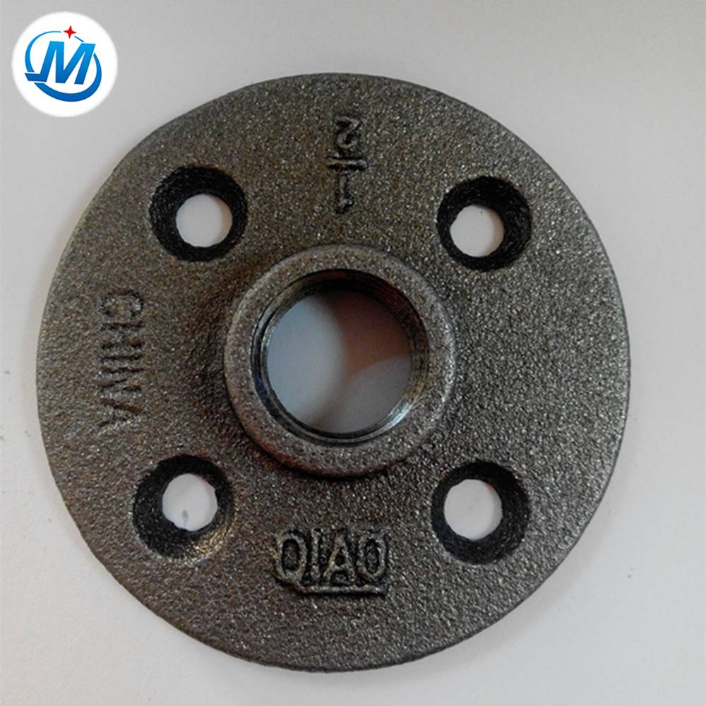 Factory wholesale Hydraulic Pipe Fitting - black ductile cast iron pipe fittings flange adapter – Jinmai Casting