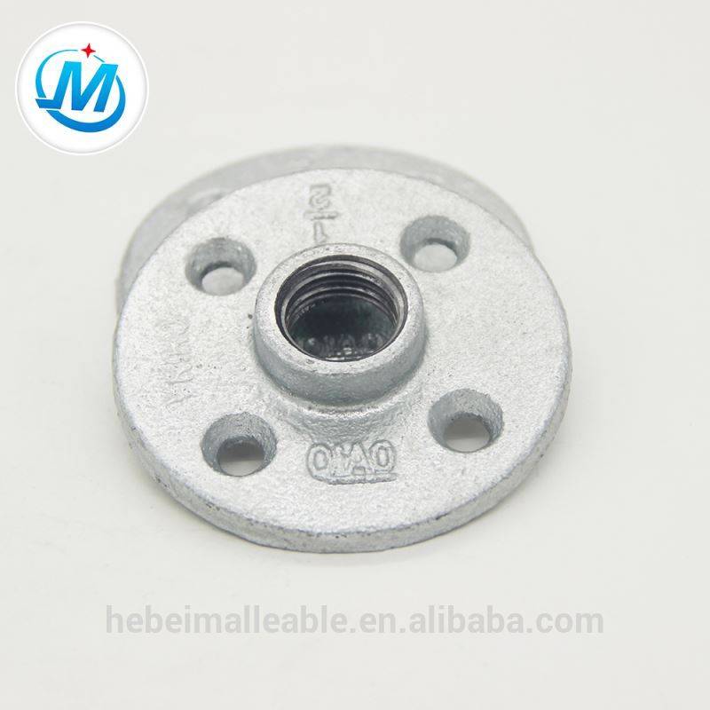 Manufacturing Companies for Cross Fitting - water pipe fittings galvanized flange – Jinmai Casting detail pictures