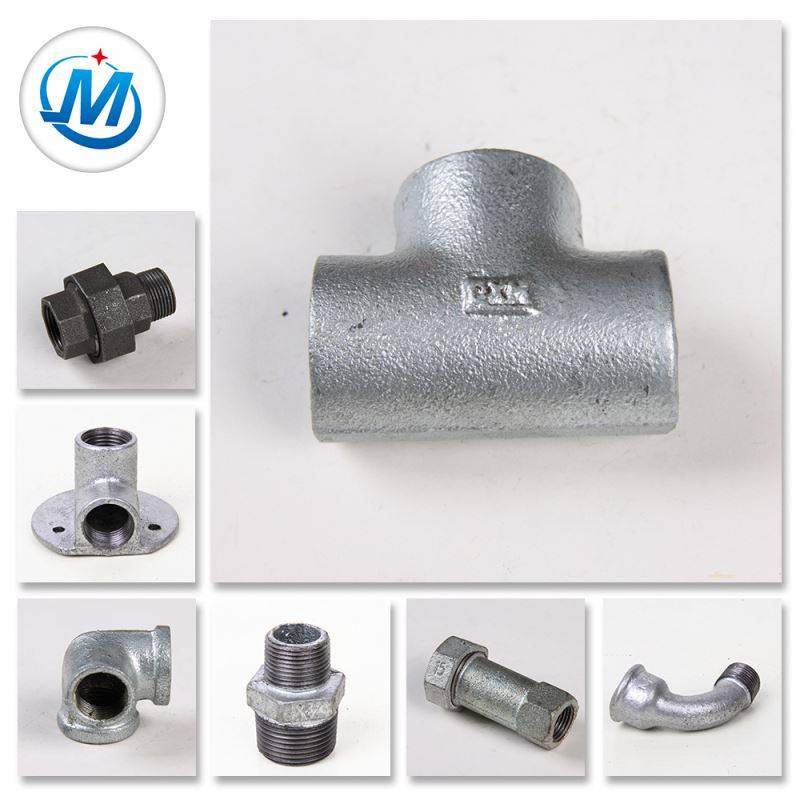 Low MOQ for Compression Fittings - Laboratory DIN Galvanized Malleable Cast Iron Pipe Fitting – Jinmai Casting
