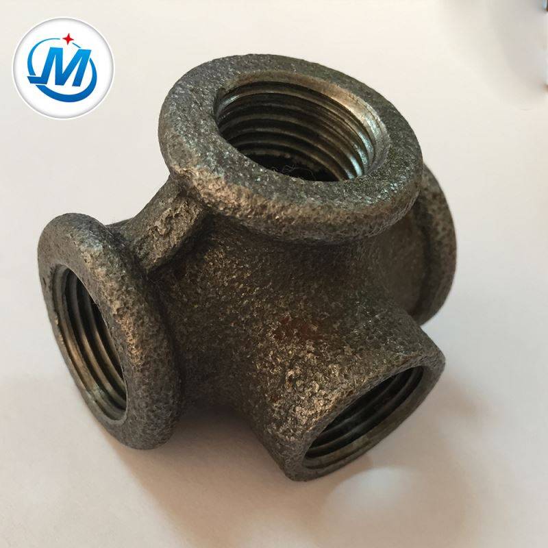 Best Price for Chromed Pipe Fittings - Passed BV Test For Oil Connect DIN Standard Cast Iron Pipe Fittings Side Outlet Tee – Jinmai Casting